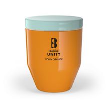 Bougie parfumée Bolsius Unity Poppy orange Ø 9 cm