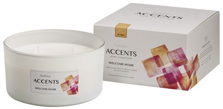 Bougie parfumée Bolsius Accents Multi Welcome Home - 8 cm / Ø 14.5 cm
