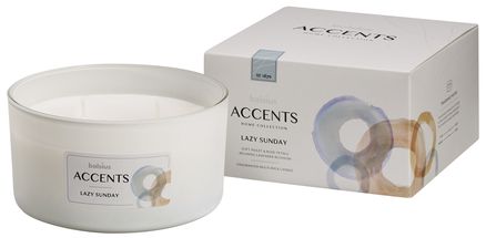 Bolsius geurkaars in glas Accents Multi Lont Lazy Sunday 83/145 mm