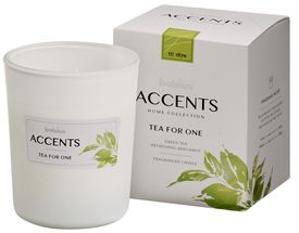 Bougie parfumée Bolsius Accents Tea for One - 10 cm / Ø 8 cm
