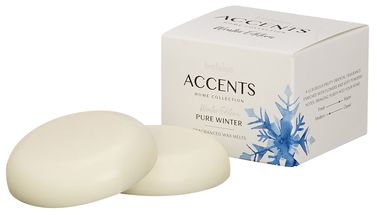 Bolsius Waxmelts Accents Pure Winter - 3 Stuks