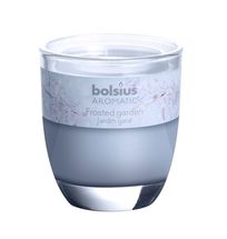Bolsius geurglas Aromatic Frosted Garden 80/70 mm