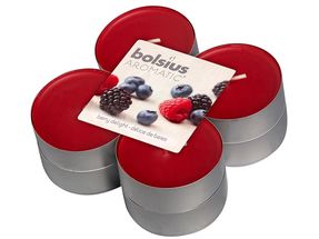 Bolsius maxi geurlichten Aromatic Berry Delight - 8 stuks