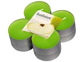 Bolsius maxi geurlichten Aromatic Green Apple - 8 stuks