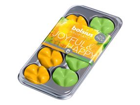 Bolsius waxchips Aromatic Joyful & Happy - 8 stuks