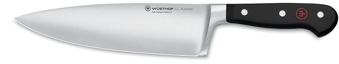 Cuchillo de Chef Wusthof - con hoja ancha - Classic 20 cm