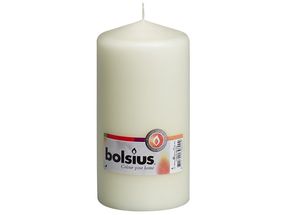 Bolsius stompkaars Cello ivoor 150/80 mm