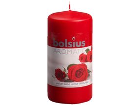 Bolsius stompkaars Aromatic Velvet Rose 120/60 mm