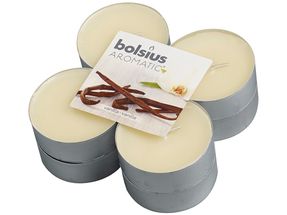 Bolsius maxi geurlichten Aromatic Vanilla - 8 stuks
