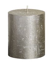 Bolsius stompkaars Metallic champagne 80/68 mm