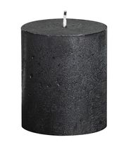 Bolsius stompkaars Metallic antraciet 80/68 mm