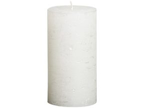 Bolsius stompkaars Metallic wit 130/68 mm