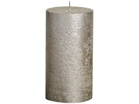 Bolsius stompkaars Metallic champagne 130/68 mm