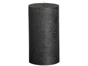 Bolsius stompkaars Metallic antraciet 130/68 mm