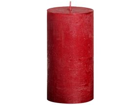 Bolsius stompkaars Metallic rood 130/68 mm