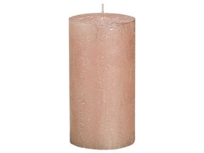 Bolsius stompkaars Metallic rosé goud 130/68 mm