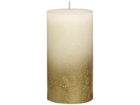 Bolsius stompkaars Fading goud & ivoor 130/68 mm