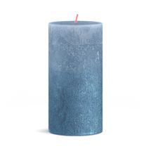 Bougie cylindrique Bolsius Ciel Bleu Couchant - 13 cm / ø 7 cm