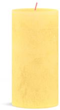 Bougie cylindrique rustique Bolsius Sunny Yellow - 13 cm / ø 7 cm