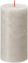 Bolsius Stumpenkerze Rust Sandy Grey - 13 cm / Ø 6,8 cm