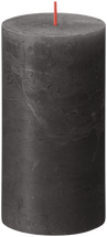 Bolsius Stumpenkerze Rustikal Stürmisch Grau - 13 cm / ø 7 cm