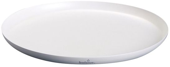 Bolsius onderzetter XL metaal wit Ø 37 cm