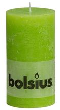 Bolsius stompkaars Rustiek lime 130/68 mm