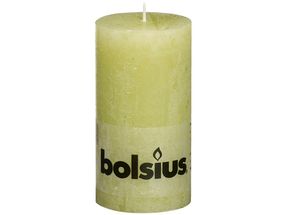 Bolsius stompkaars Rustiek pastel groen 130/68 mm