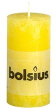Bolsius stompkaars Rustiek zonnegeel 100/50 mm
