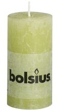 Bolsius stompkaars Rustiek pastel groen 100/50 mm