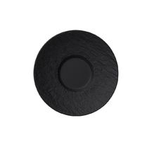 Villeroy &amp; Boch Espresso Schotel Manufacture Rock Zwart ø 12 cm