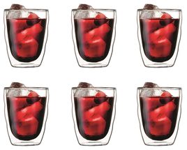 Bodum Dubbelwandige Glazen Pilatus 350 ml - 6 Stuks