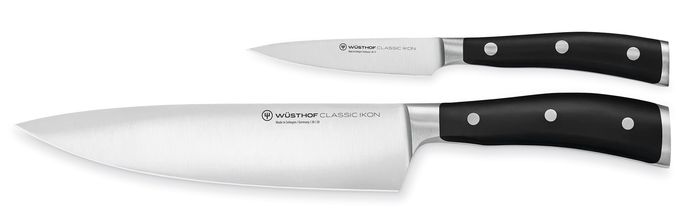 Juego de cuchillos de cocina Wusthof Classic Ikon 2 piezas