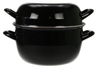 Casserole à moules Cosy &amp; Trendy Noir - ø 24 cm / 5 litres