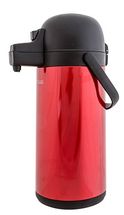 Thermos Thermos à pompe rouge Inox 1.9 litres