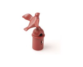 Alessi Reserve Vogeldop Fluitketel 9093 - Rood