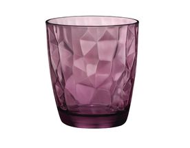 Bormioli Glass Diamond Purple 300 ml