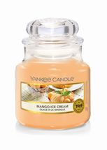 Yankee Candle Geurkaars Small Mango Ice Cream - 9 cm / ø 6 cm