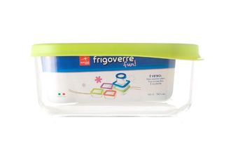 Bormioli vershoudbakje Frigoverre groen 21 x 13 cm