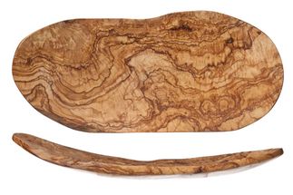 Coupe de en bois Cosy & Trendy en bois d'olivier 33-38x16-24 cm