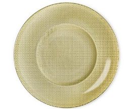 Bormioli plat bord Inca goud