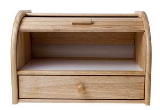 Gemütliche &amp; Trendige Brotbox aus Holz mit Schiebevorrichtung