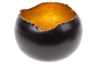 Cosy &amp; Trendy Waxinelichthouder Zwart - ø 10 cm