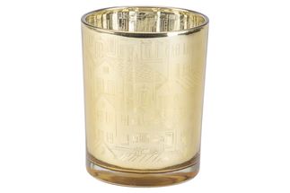 Cosy & Trendy Teelichthalter Gold 12 cm