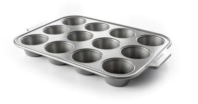 Moule à muffins en acier aluminisé KitchenAid 12 pièces
