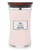 Bougie parfumée WoodWick Grand format Tuberose Pure - 18 cm / ø 10 cm