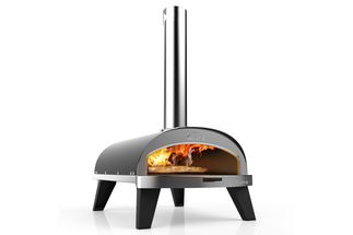 ZiiPa Pizzaofen Piana - Holz befeuert - mit Thermometer - Anthrazit - für ø 30 cm Pizzen