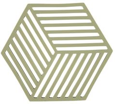 Zone Denmark Pannenonderzetter Hexagon - Sage - 16 x 14 cm