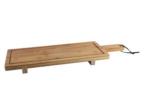 Wooden Serving Board Bamboo 38 x 19 cm 