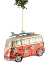 Nordic Light Christmas Bauble VW T1 Bus 12 cm